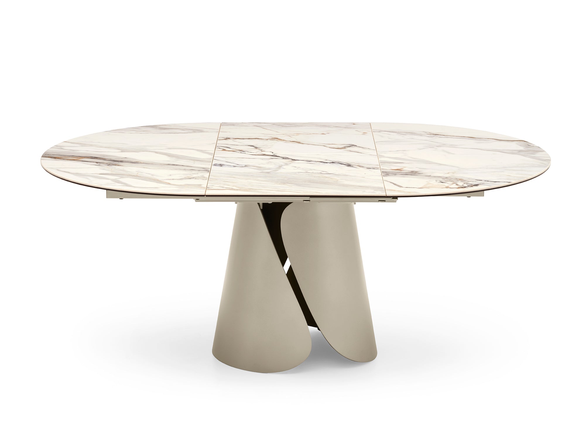 Tango Extending Dining Table - front open