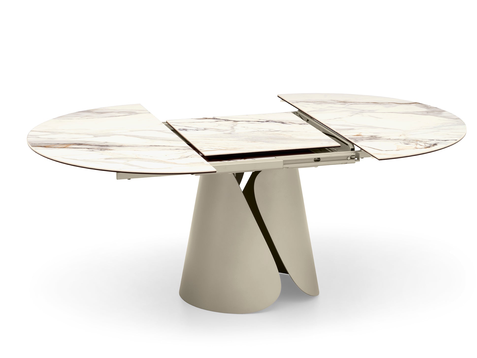 Tango Extending Dining Table - front open