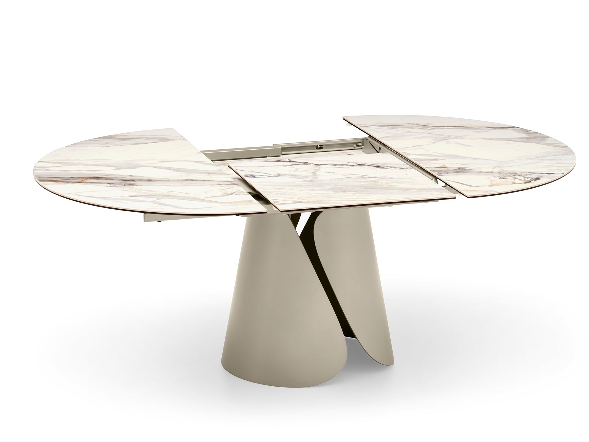 Tango Extending Dining Table - front open