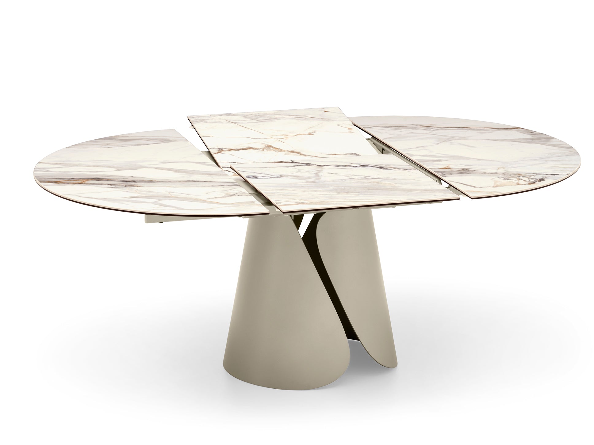 Tango Extending Dining Table - front open
