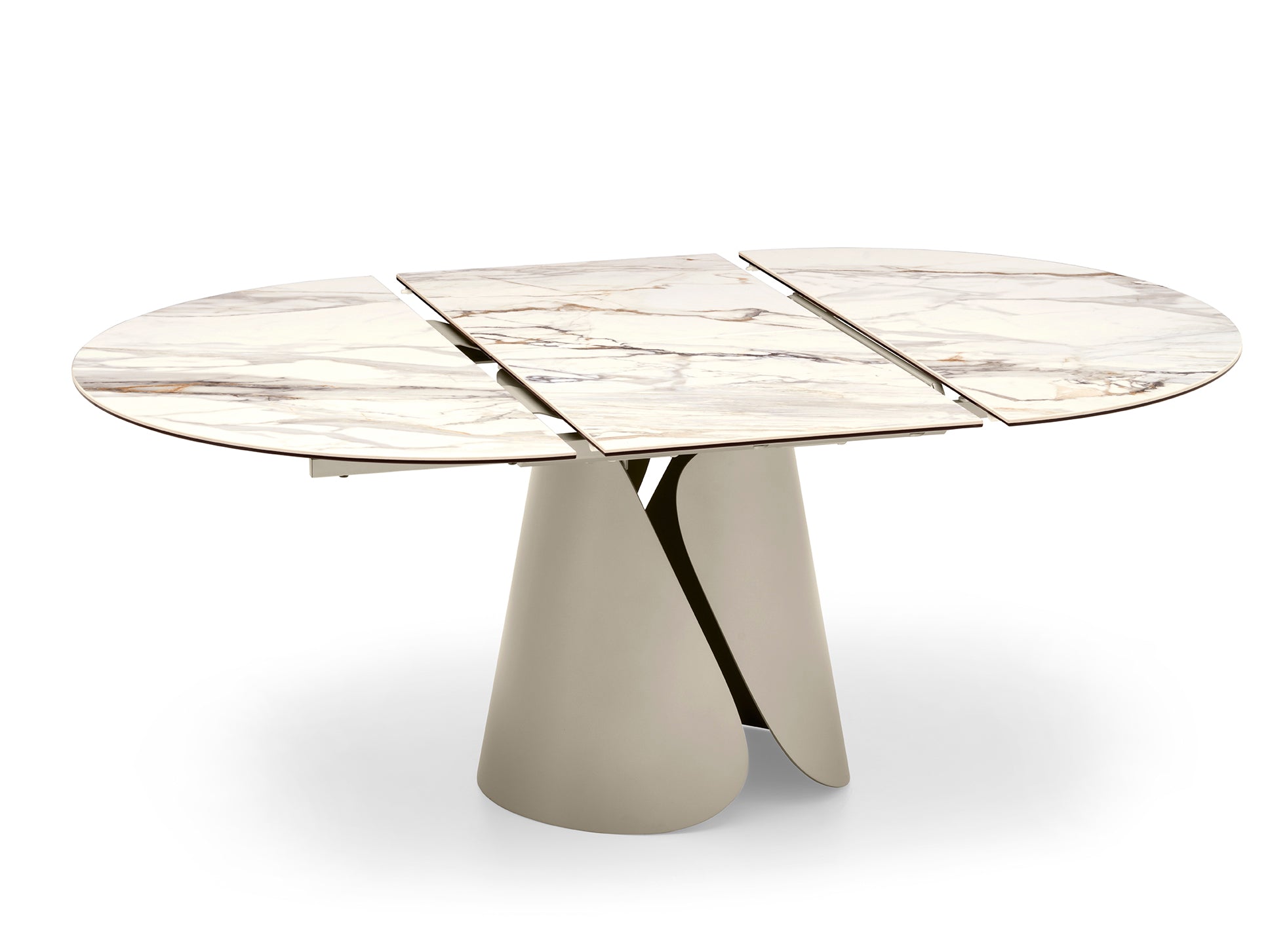 Tango Extending Dining Table - front open